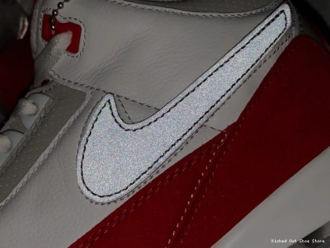 Kicked Out Shoe Store University Tinker 3 White Air Red Jordan Retro CJ0939-100 0801